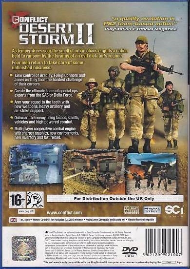 Conflict Desert Storm II - PS2 (Genbrug)